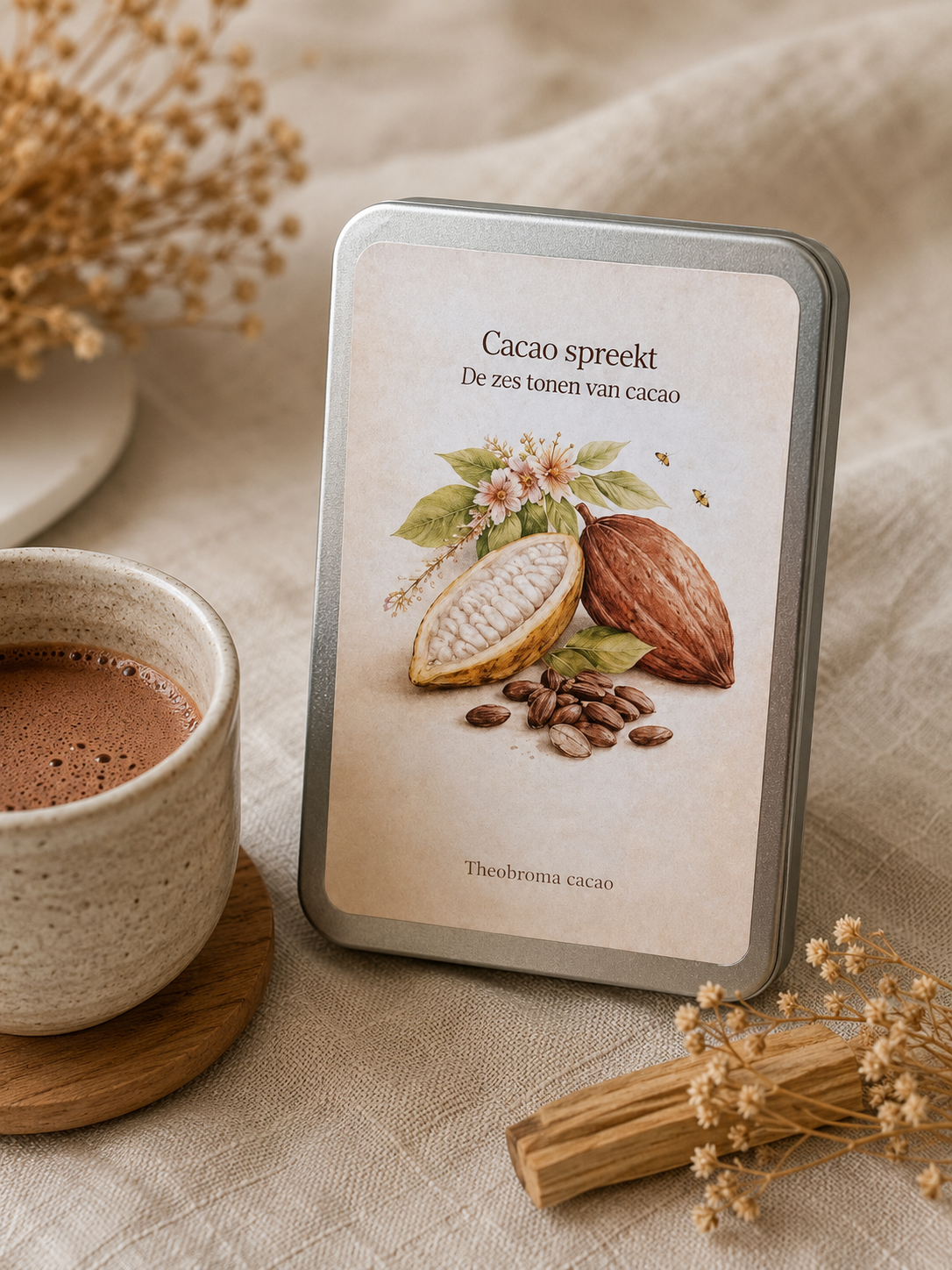 Kaartendeck De zes tonen van cacao